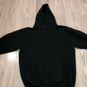 Black hoodie